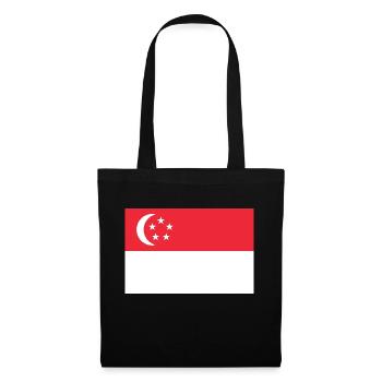 Singapore - Tote Bag - black - Front