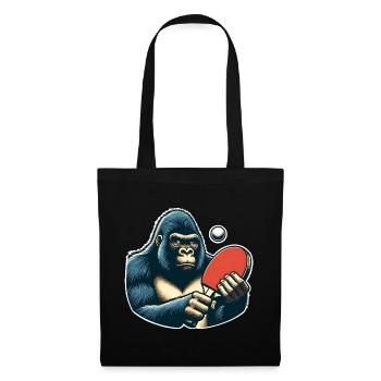 Ping-pong - Sac en tissu - noir - Devant
