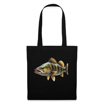 Perch Fishing Spiny Knight - Tote Bag - black - Front
