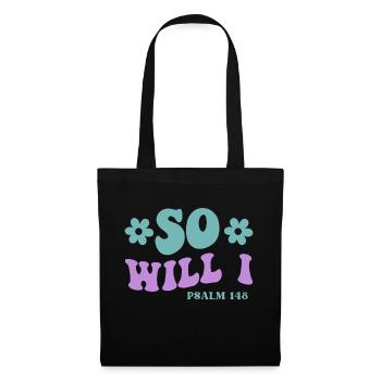 Psalm 148 - Tote Bag - black - Front