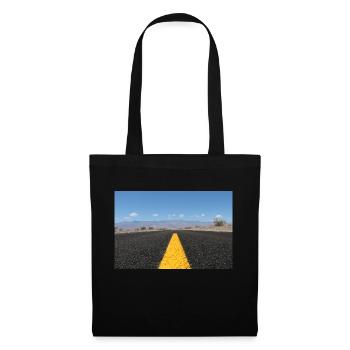 Road , Road Trip, Timeless, j - Tote Bag - black - Front
