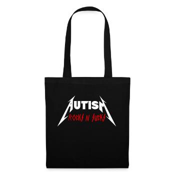 L’autisme n’est pas nul - Sac en tissu - noir - Devant
