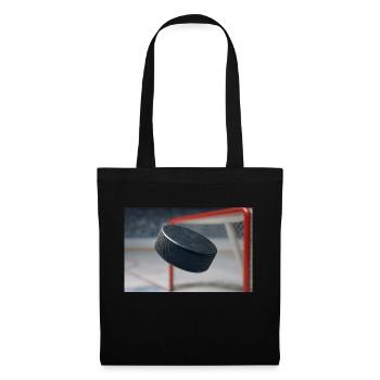 Sport - Eishockey - Stoffbeutel - Schwarz - Vorne