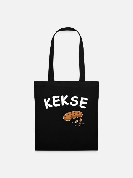 Kekse - Stoffbeutel - Schwarz