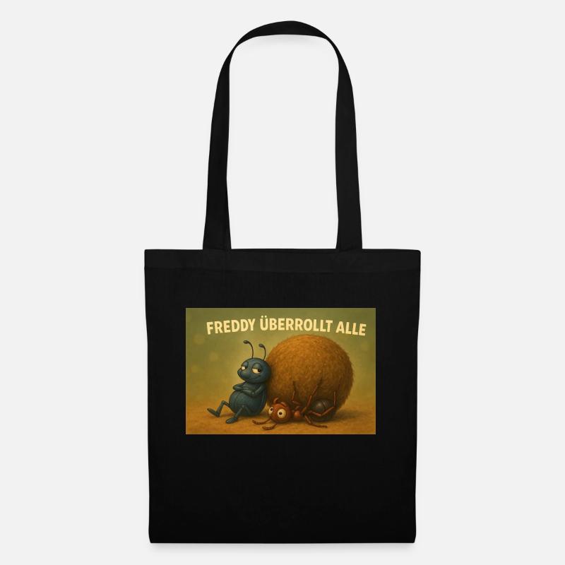 Freddy overwhelms them all - Tote Bag - black