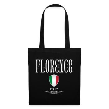 Florence Italy, souvenir Florence - Tote Bag - black - Front