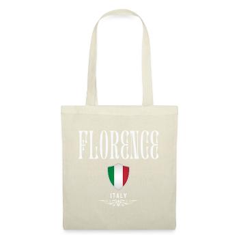 Florence Italie, souvenir Florence - Sac en tissu - nature - Devant