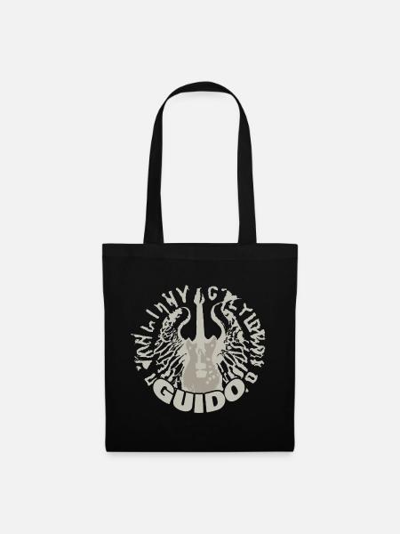 Geschenk für Guido - Stoffbeutel - Schwarz