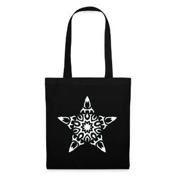Star - Tote Bag - black - Front