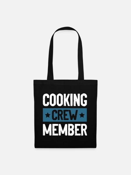 Cooking Crew - Stoffbeutel - Schwarz