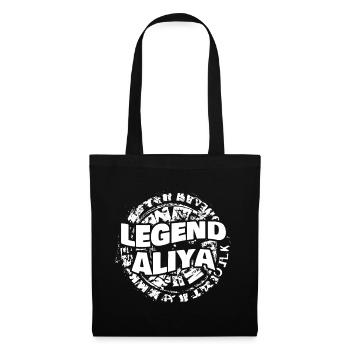 Aliya as a first name - Tote Bag - black - Front