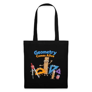 Geometry brought to life - Tote Bag - black - Front