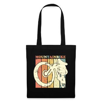 VTT - Sac en tissu - noir - Devant