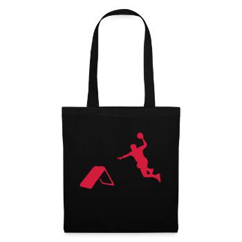 tchoukball silhouette ombre shadow9 but - Sac en tissu - noir - Devant