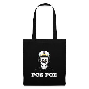 Edgar Allan Poe - Englische Literatur Autor - Stoffbeutel - Schwarz - Vorne
