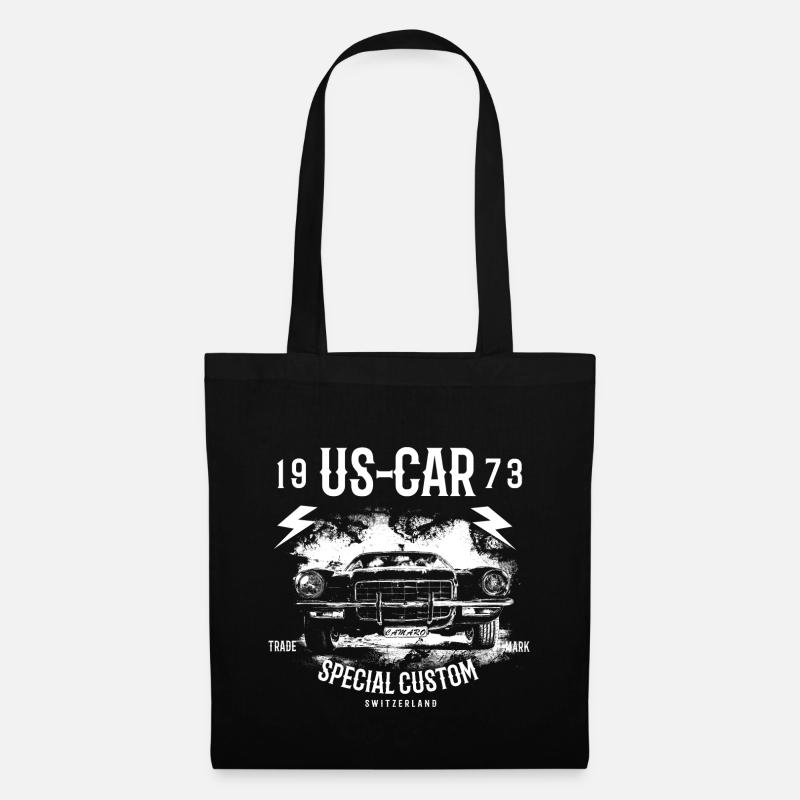 US Car 1973 - Stoffbeutel - Schwarz