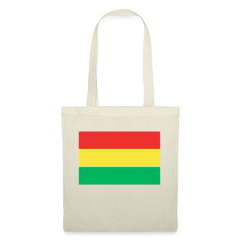 CARNAVAL VERT JAUNE ROUGE - Sac en tissu - nature - Devant