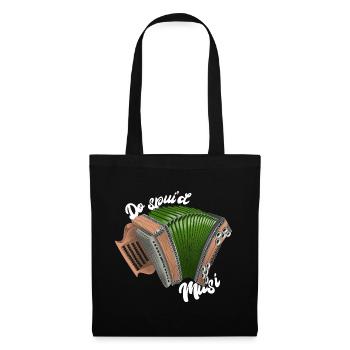 Do spui'd Musi // hell | ZiachON! - Tote Bag - black - Front