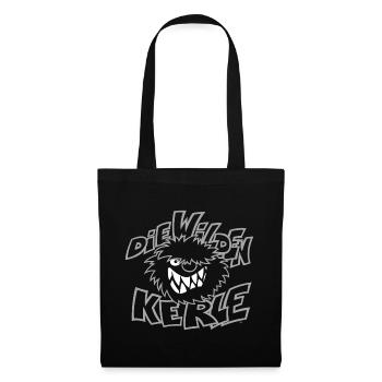The Wild Guys Logo Gray White - Tote Bag - black - Front