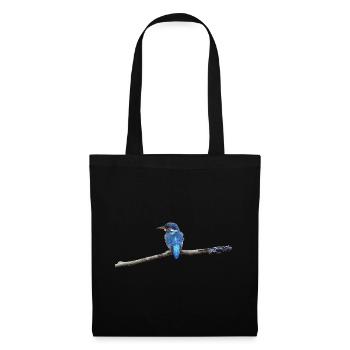 KINGFISHER BIRD - Tote Bag - black - Front