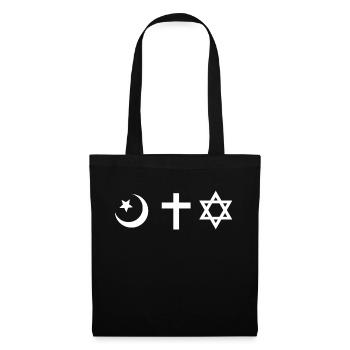 Religion - Stoffbeutel - Schwarz - Vorne