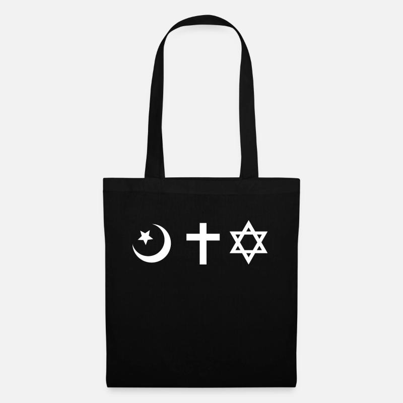 Religion - Stoffbeutel - Schwarz