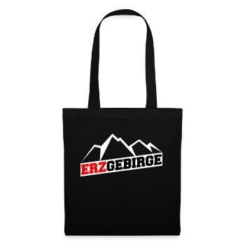 Erzgebirge meine Heimat - Stoffbeutel - Schwarz - Vorne