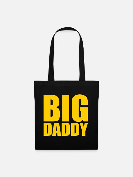 BIG DADDY - Stoffbeutel - Schwarz