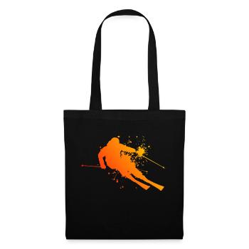 Sports d’hiver Ski Stunt Ski Ski Freestyle - Sac en tissu - noir - Devant