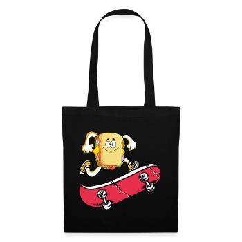 Planche à roulettes Sandwich Skateboard Skateboard - Sac en tissu - noir - Devant