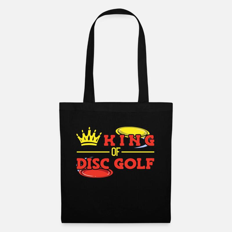 Disc Golf Disc Golfer Frisbee - Tote Bag - black