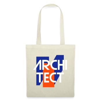 Architect (geometrische Figuren) - Stoffbeutel - Natur - Vorne