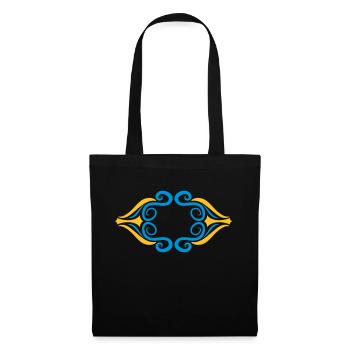 Frame decorative artistic ornament - Tote Bag - black - Front