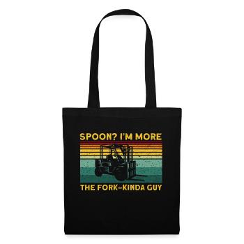Forklift Driver Fork-Kinda Guy Gift - Tote Bag - black - Front