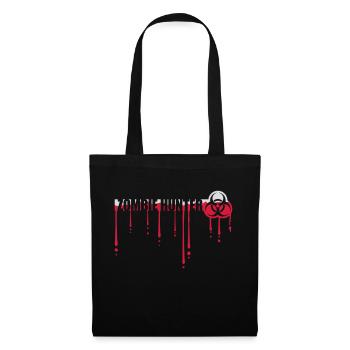 zombie hunter Halloween quote - Tote Bag - black - Front