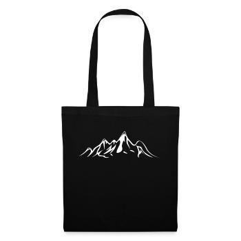 Mountain - (34) - Tote Bag - black - Front