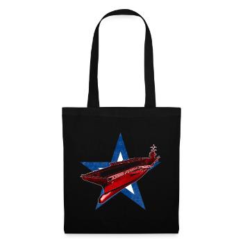 Aircraft carrier - Tote Bag - black - Front
