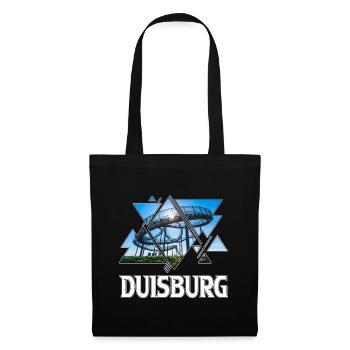 Duisburg Germany City Skyline Home Love - Tote Bag - black - Front