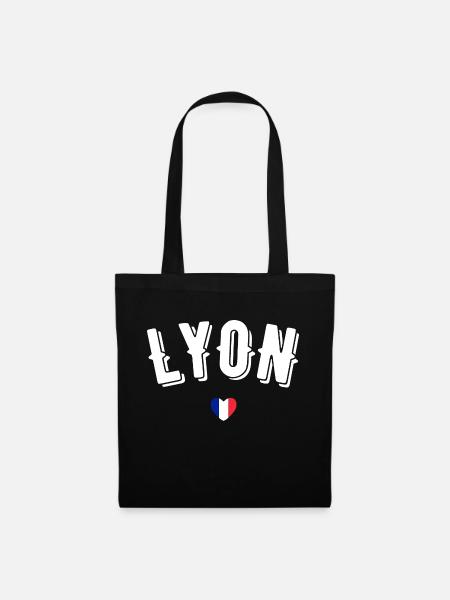 Lyon - Sac en tissu - noir
