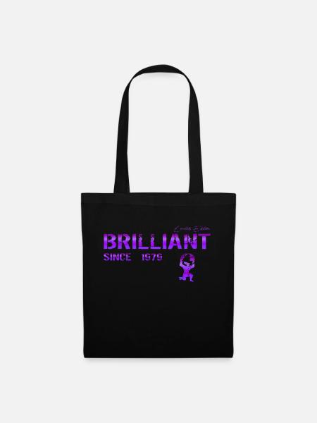 Brilliant since 1979 - Stoffbeutel - Schwarz