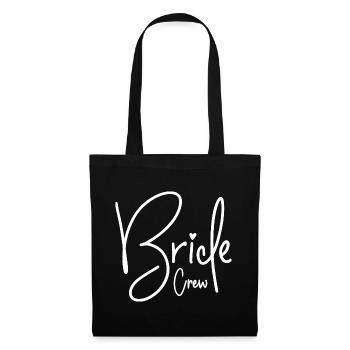 Bride Crew - Stoffbeutel - Schwarz - Vorne
