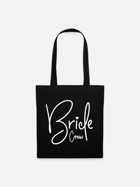 Bride Crew - Stoffbeutel - Schwarz