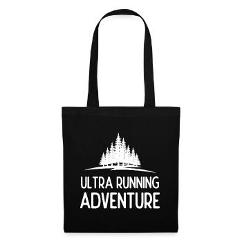 Ultra Running Advrenture - Stoffbeutel - Schwarz - Vorne