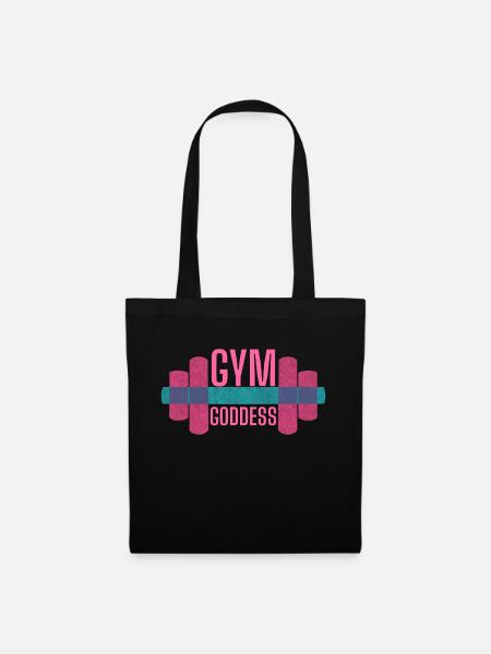 Gym Goddess - Stoffbeutel - Schwarz