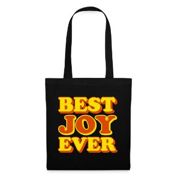 Freude Vorname Lustiges Geschenk - Stoffbeutel - Schwarz - Vorne