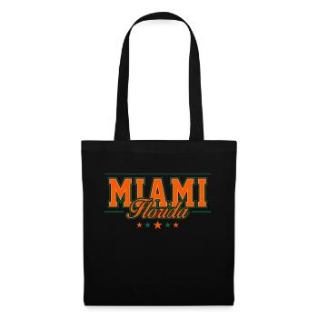 Miami - Sac en tissu - noir - Devant