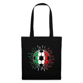 Champion d’Italie 2024 pour les fans de football - Sac en tissu - noir - Devant