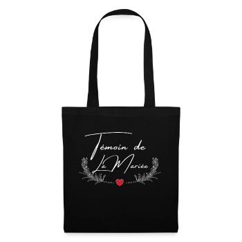 BRIDE'S BEST MAN - MATCHING TSHIRT - Tote Bag - black - Front