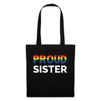Sister Gay Pride - Stoffbeutel - Schwarz - Vorne