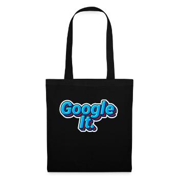 Faites une recherche sur Google. - Sac en tissu - noir - Devant